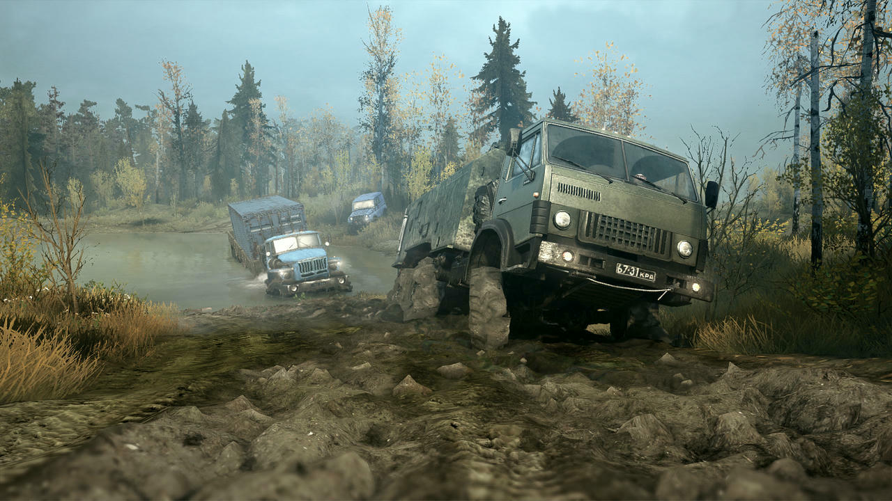 旋转轮胎：泥泞奔驰 Spintires：MudRunner Chernobyl Build.20190322-整合Old-timers DLC+v1.4.1-整合切尔诺贝利DLC+Build.20181012-整合山谷DLC 免安装中文版[4.86GB]【B3878】
