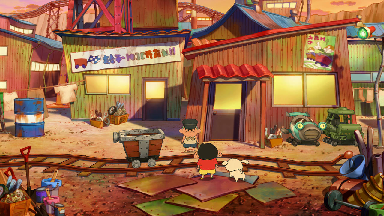 蜡笔小新：煤炭镇的小白 Shin-chan：Shiro and the Coal Town v20241023+修复无法存档 免安装中文版[4.45GB]【B4869】