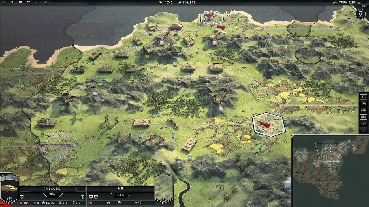装甲军团2 Panzer Corps 2 Frontlines Cyrenaica v1.14.3.20250312+前线昔兰尼加DLC 免安装中文版[18.5GB]【B4957】