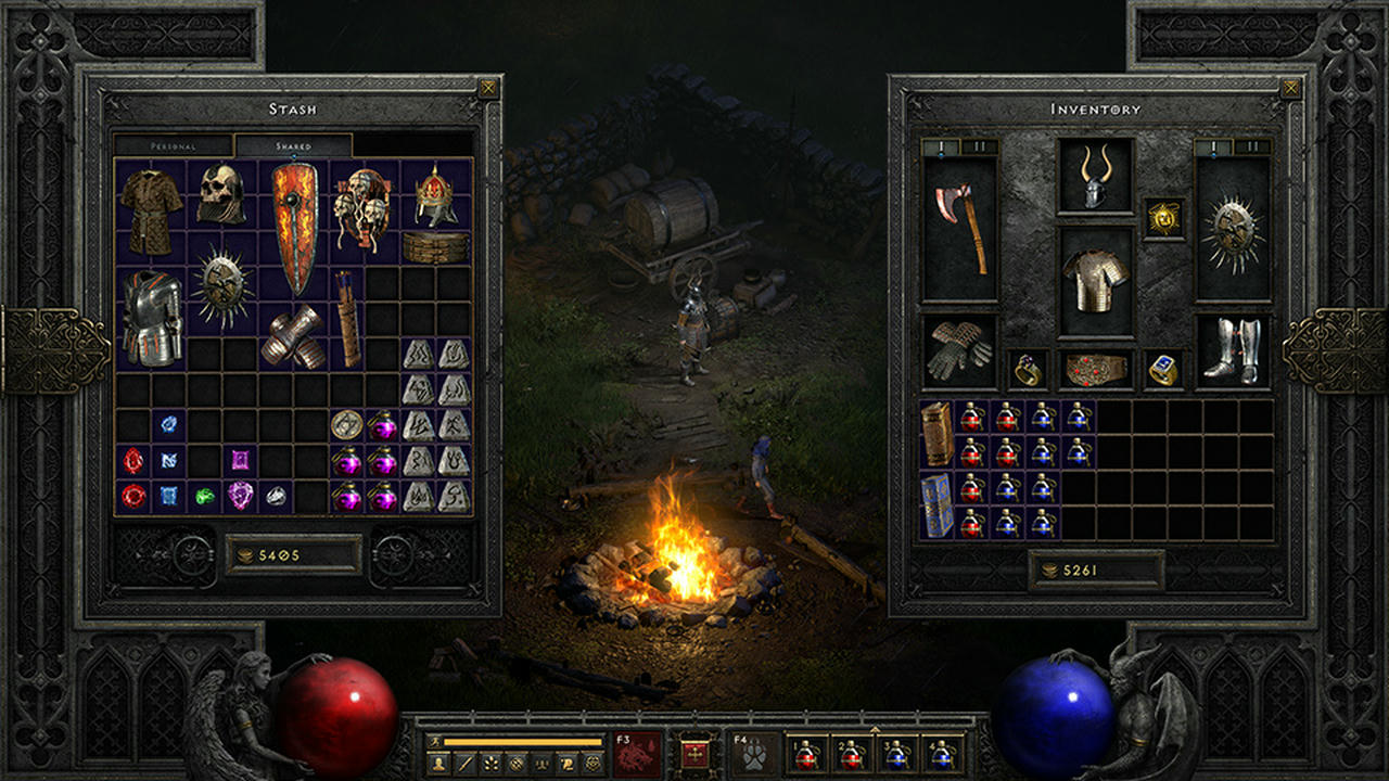 暗黑破坏神2：狱火重生-重制版 Diablo II：Resurrected v1.6.84219.20250428-永恒战火-英灵之魂+MOD整合包+存档+免战网+中文配音 免安装中文版[30.7GB]【B5131】
