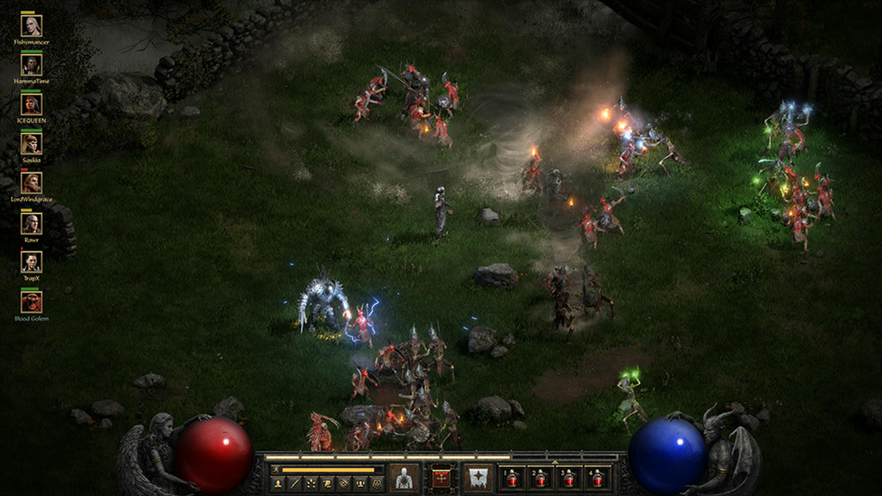 暗黑破坏神2：狱火重生-重制版 Diablo II：Resurrected v1.6.84219.20250428-永恒战火-英灵之魂+MOD整合包+存档+免战网+中文配音 免安装中文版[30.7GB]【B5131】