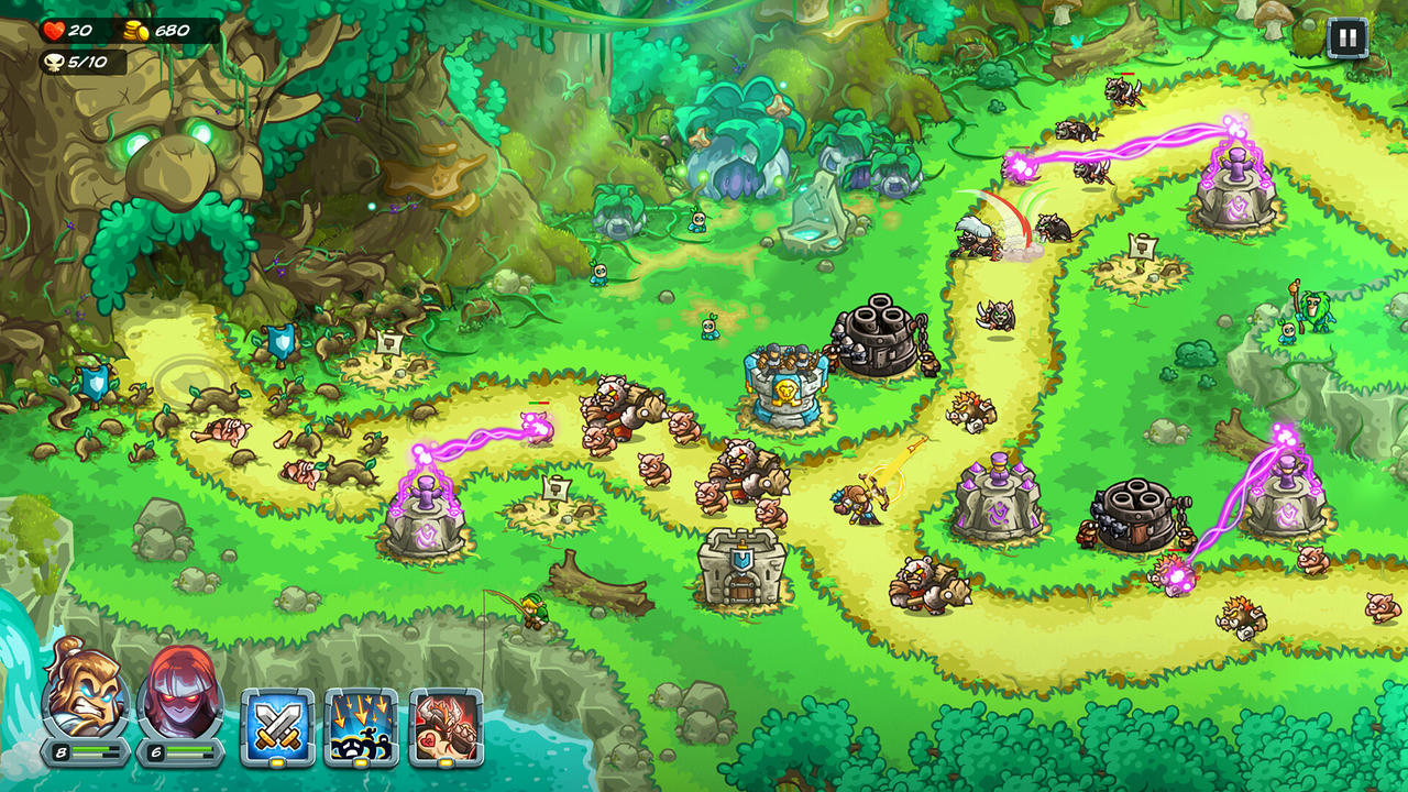 王国保卫战5：联盟 Kingdom Rush 5 Alliance v5.00.20.Build.18042804.20250411-电涌巨像-不灭狂怒+铁骑怒焰-神威君临+全DLC 免安装中文豪华版[1.10GB]【B5311】