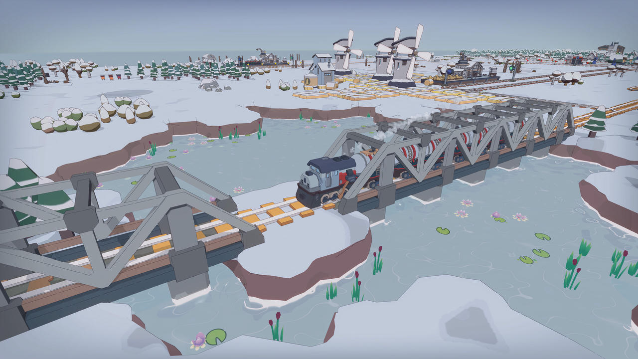 小小轨道-治愈风-自动化-铁路建造 Super Loco World Cozy Train Automation v1.0.1.Build.19222221.20250715 免安装中文版[1.96GB]【B5630】