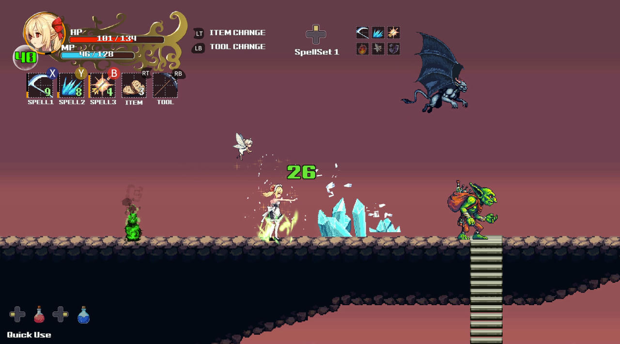 魔法少女的奇境冒险 Witchroid Vania A Magical Girls Fantastical Adventures Build.18504367.20250831-堕罪之印-黑焰魔契 免安装中文版[962MB]【B5974】