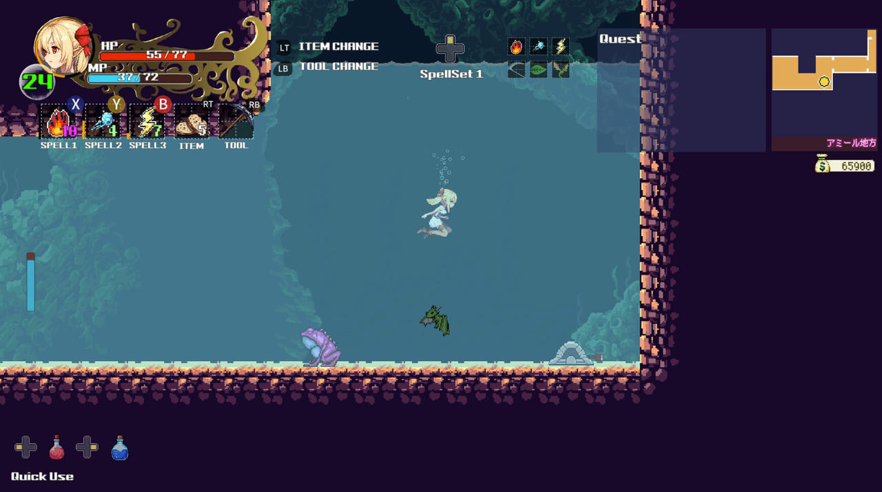 魔法少女的奇境冒险 Witchroid Vania A Magical Girls Fantastical Adventures Build.18504367.20250831-堕罪之印-黑焰魔契 免安装中文版[962MB]【B5974】