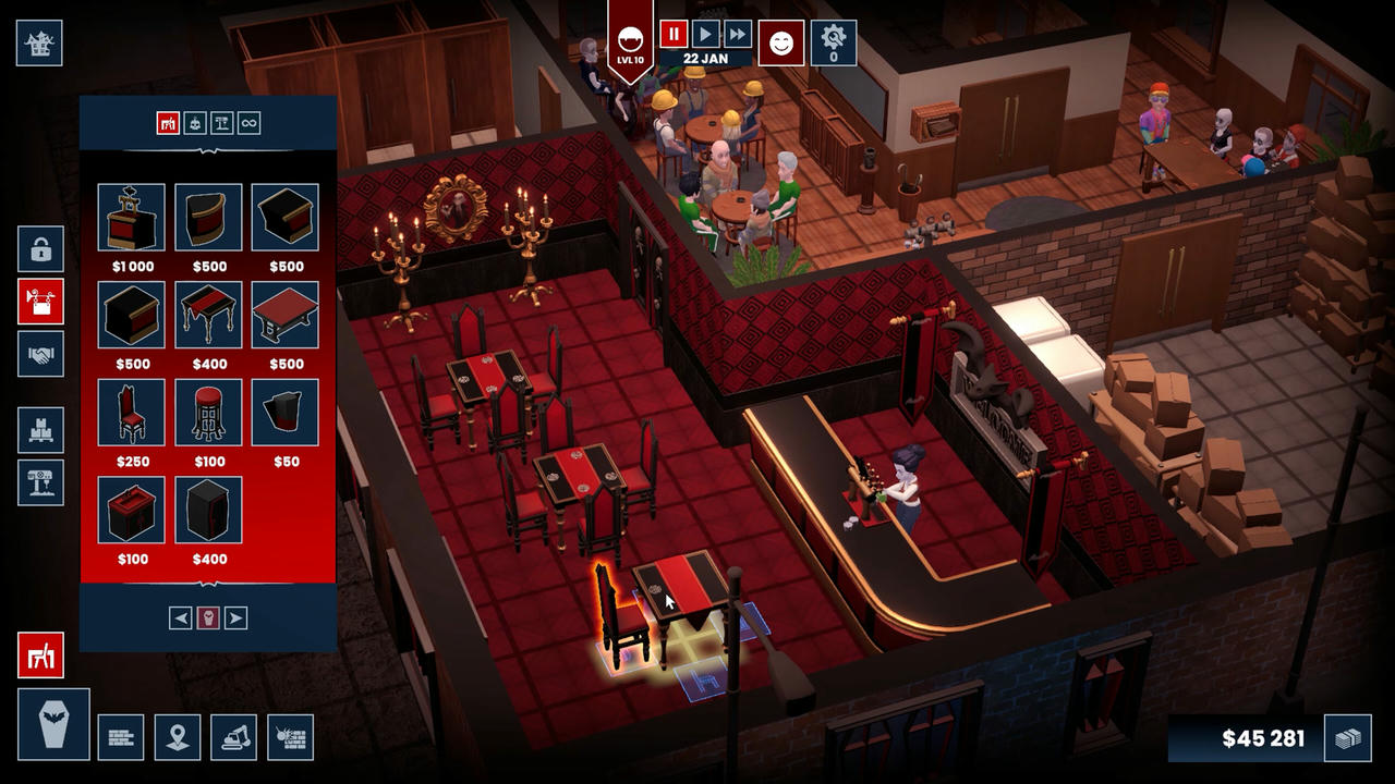 【B6148】吸血鬼酒吧大亨：支持者版 Blood Bar Tycoon v1.1.10776.Build.20274530.20251008+全DLC-支持者礼包+原声音乐 免安装中文版[3.80GB]
