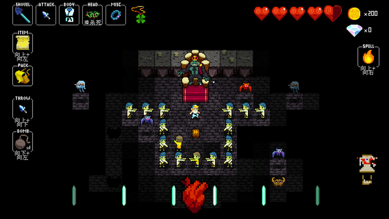 【B6315】节奏地牢 Crypt of the NecroDancer v2.59.Build.20613381.20251101+铲子骑士角色-DLC斗技试炼+全DLC 免安装中文版[10.0GB]